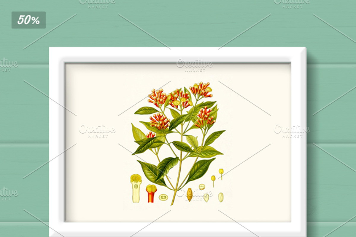 Plank Wall Picture Mockup, a Print Template by Frisk Shop (Photo 2 of 4)