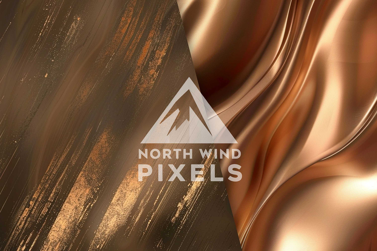 16 Bronze Paint Textures, Tileable, a Texture Graphic by NorthWindPixels (Photo 4 of 4)