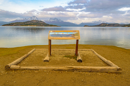 Zarategui cove, ushuaia, argentina, a Photo by DanFLCreativo