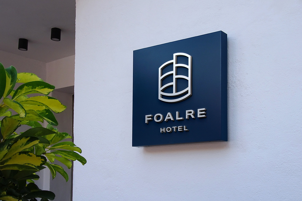 Logo Mockup 3D Hotel Apartments, a Product Mockup by Asylab (Photo 2 of 5)