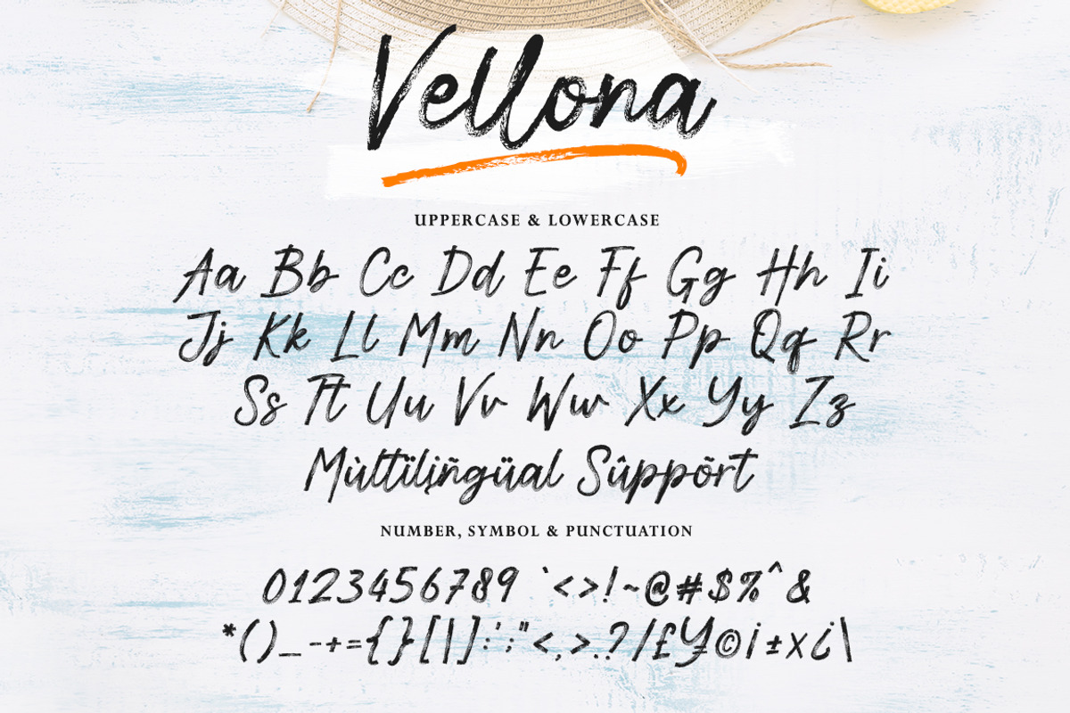 Vellona, a Handwritten Font by Gatype (Photo 5 of 6)