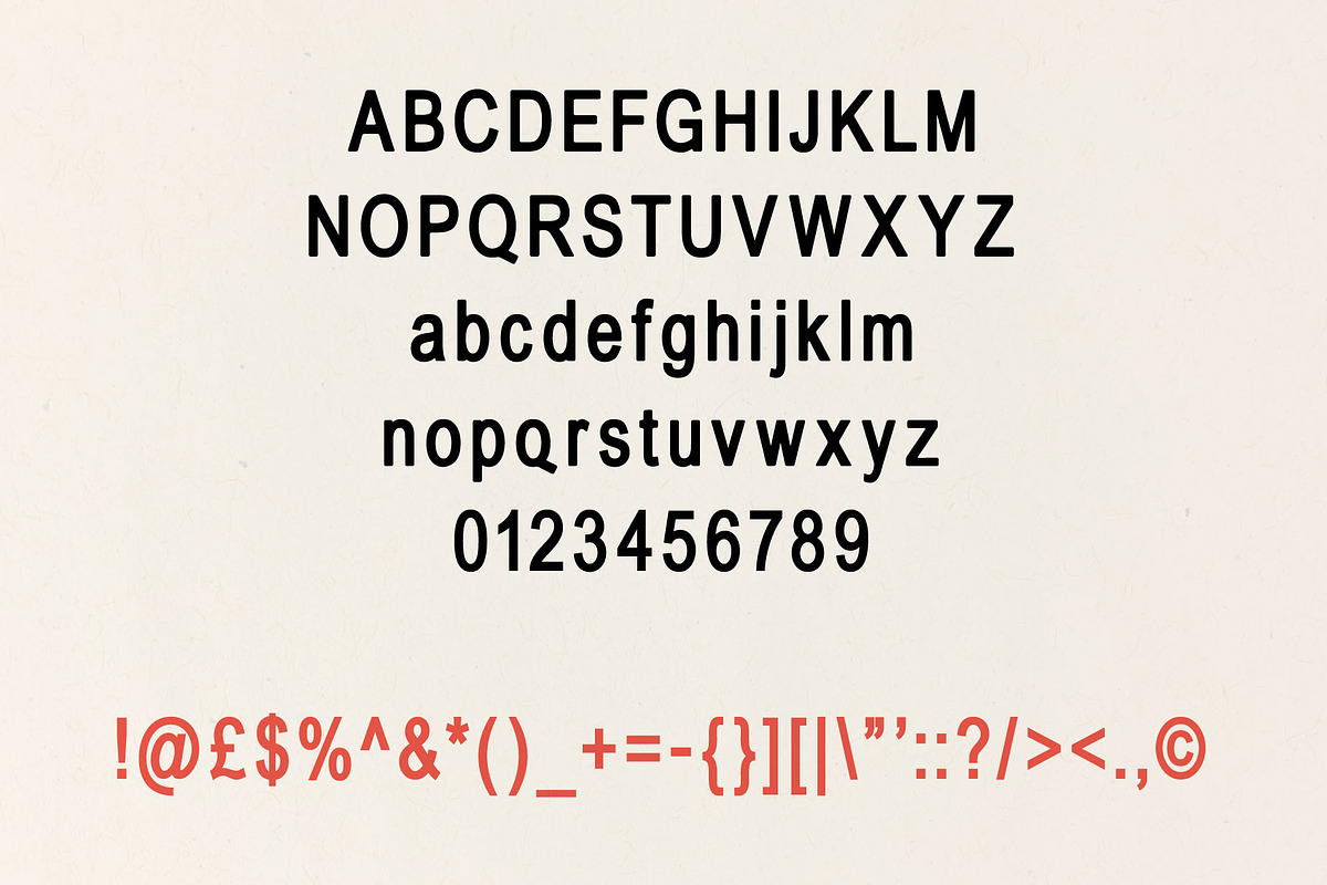 Halfterm | Hand Drawn Sans Serif, a Sans Serif Font by Supersimbo © (Photo 4 of 5)
