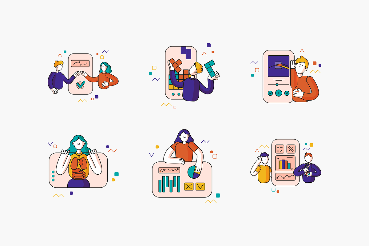 Clusck 2.0! Illustration Kit, a Templates & Theme by ls-illustrations (Photo 4 of 6)