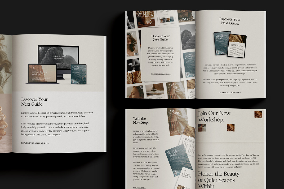 Editorial Workbook Template, a Magazine Template by Wildnun Studio (Photo 20 of 24)