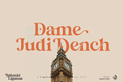 Britania Ligatura, a Font by Aluyeah Studio (Thumbnail 5 of 16)