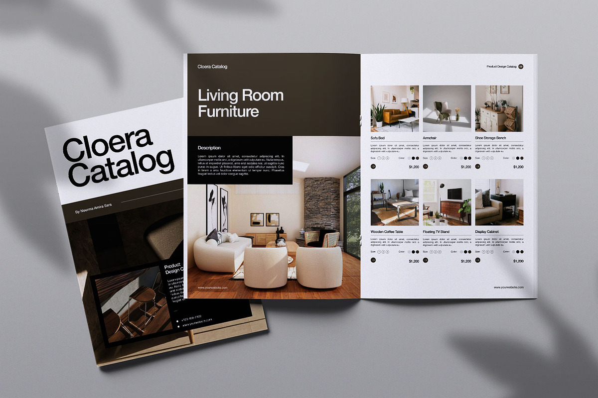 Furniture Product Design Catalog, a Magazine Template by Portocraft (Photo 4 of 6)