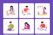90 Health & Wellness Illustrations, a Healthcare Illustration by Creative Stall (Thumbnail 9 of 13)