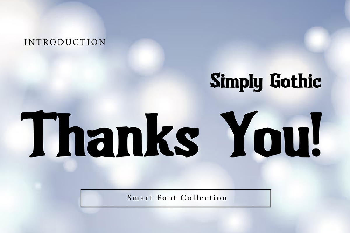 Simply Gothic, a Blackletter Font by Wow Magic (Photo 3 of 3)