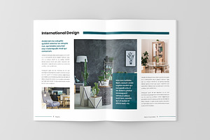 Magazine Template Interior Design