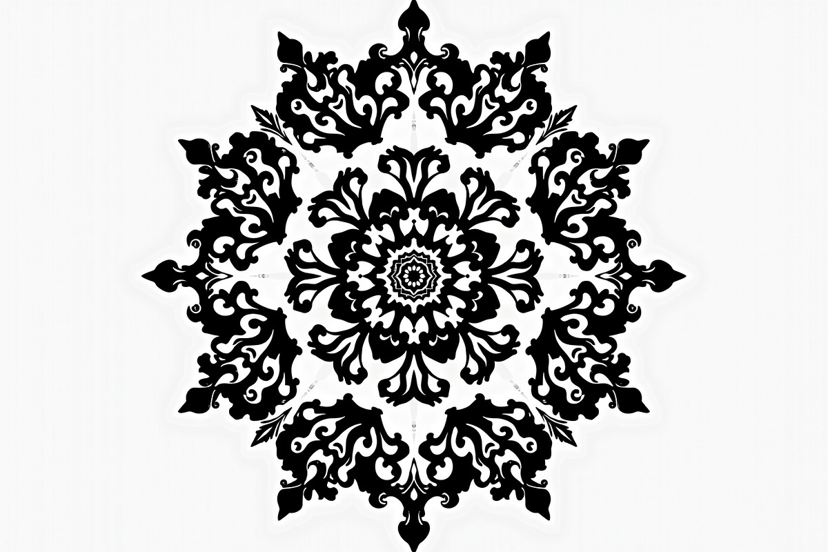 Elegant Mandala Design Bundle, an Illustration by Creativeshirt (Photo 4 of 9)