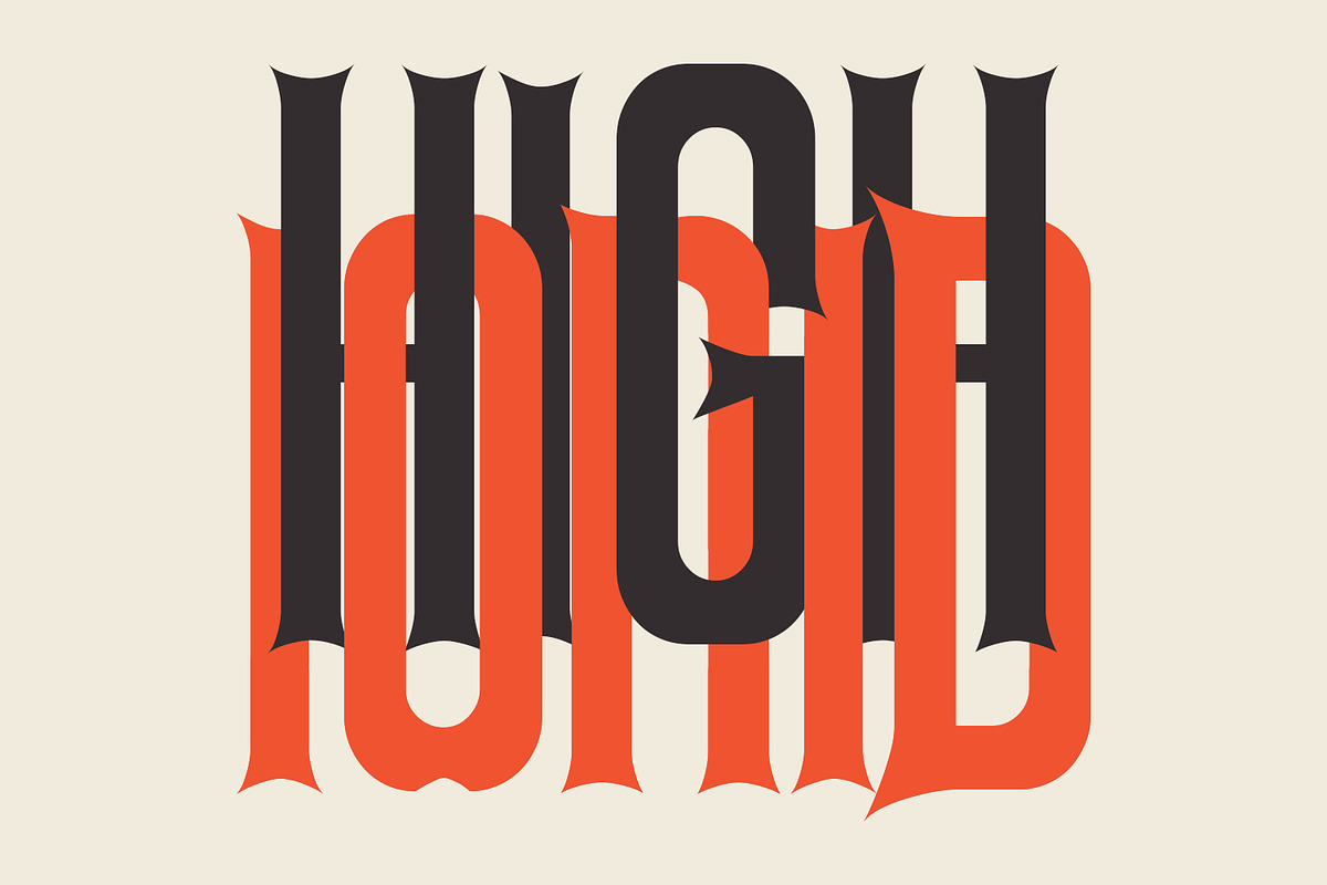 Hasclaw Harloth Highstem Font, a Sans Serif Font by Maulana Creative (Photo 3 of 8)