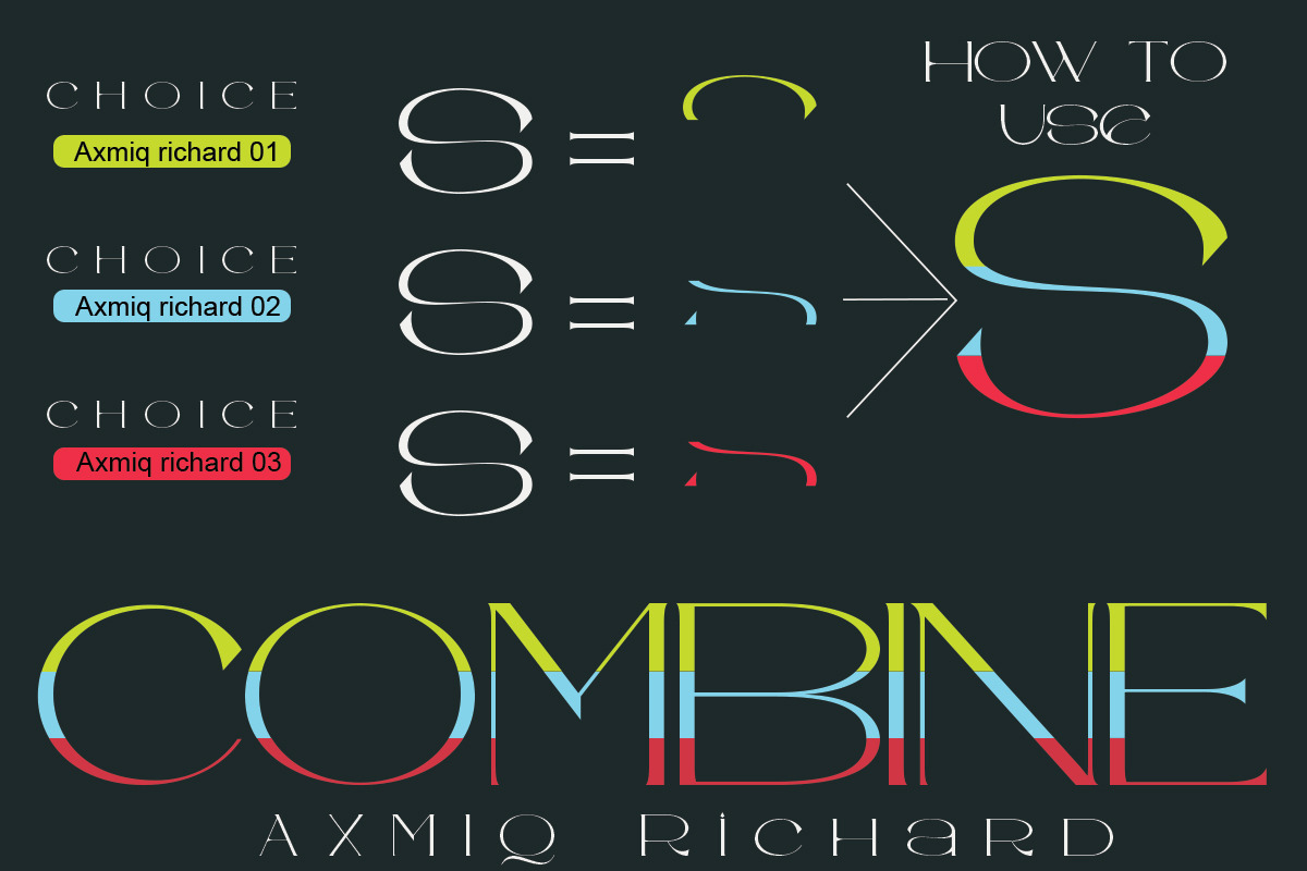 Axmiq Richard, a Slab Serif Font by Bramcreative (Photo 4 of 12)