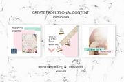 La Vie En Rose Instagram Puzzle feed, a Social Media Template by Instagram templates E.B. (Thumbnail 4 of 4)