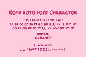 Koya Soto Fun Display Font