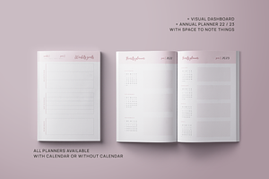 Pink Planner 22/23 Without Date