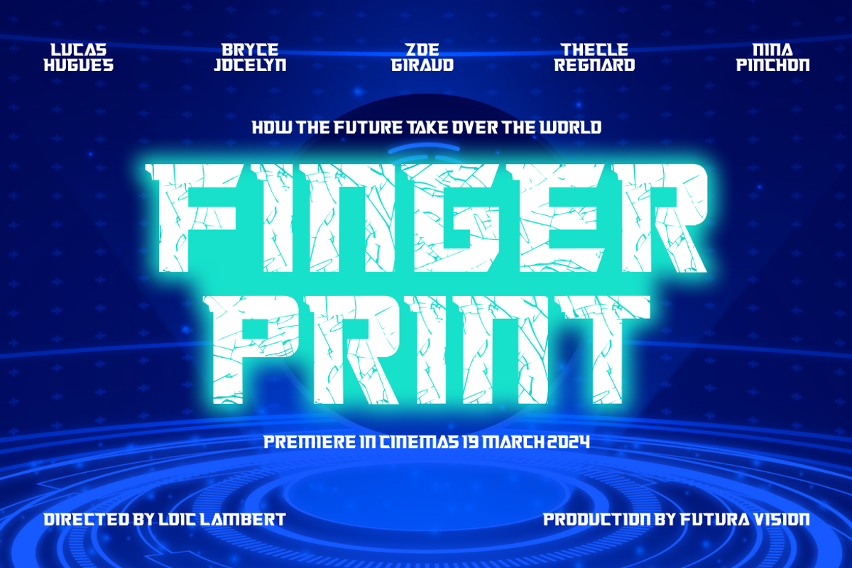 Turbo Type - Auto Tech Font, a Font by PutraCetol Studio (Photo 2 of 11)