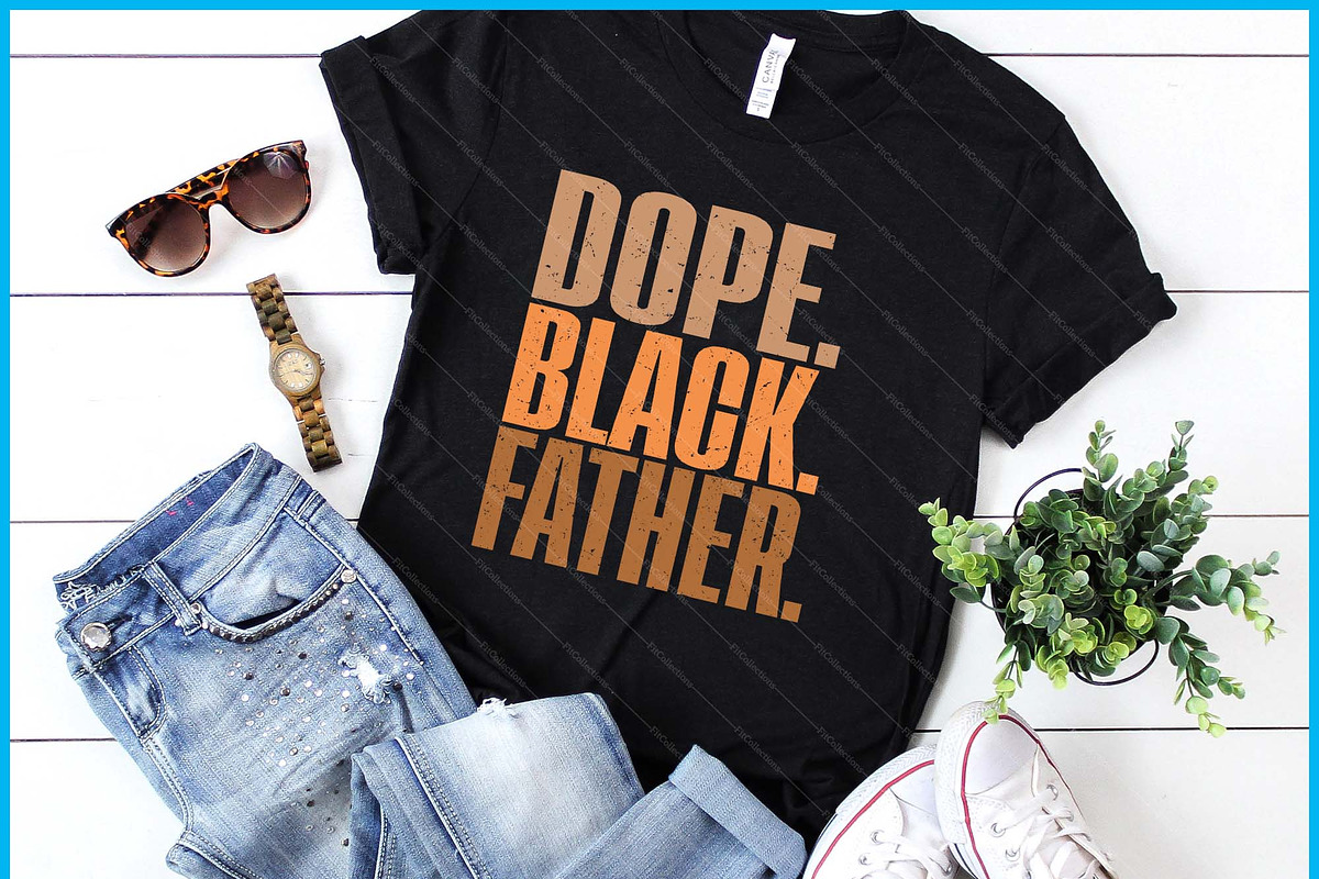 Dope Black Father Dad Father’s Day, a Graphic by Creativeusart (Photo 1 of 4)