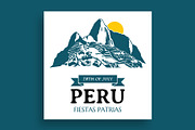 Fiestas Patrias de Peru Banner, a Social Media Template by nandinigraphics (Thumbnail 2 of 3)