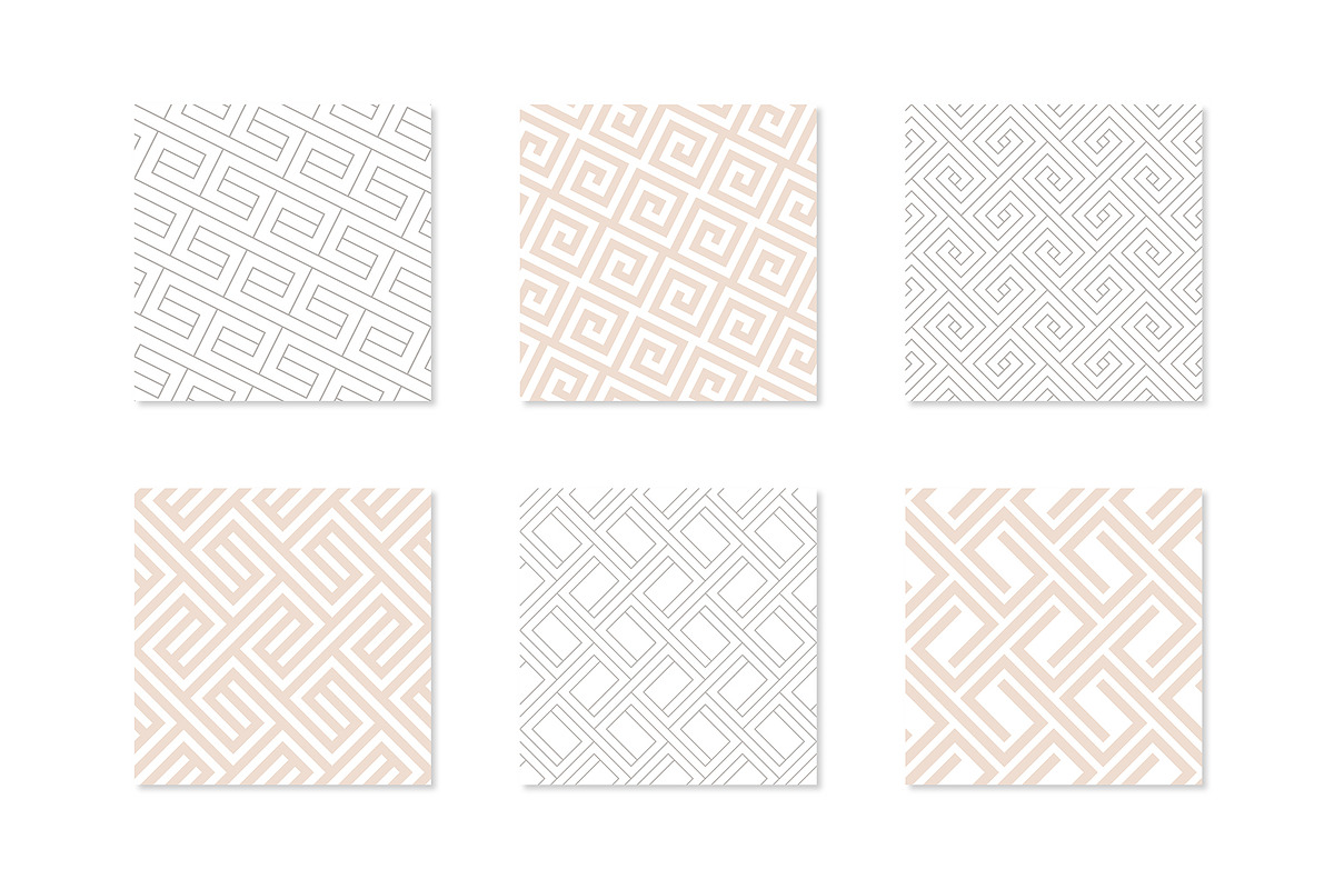 Bold Seamless Patterns Set, a Pattern Graphic by Curly_Pat (Photo 5 of 9)