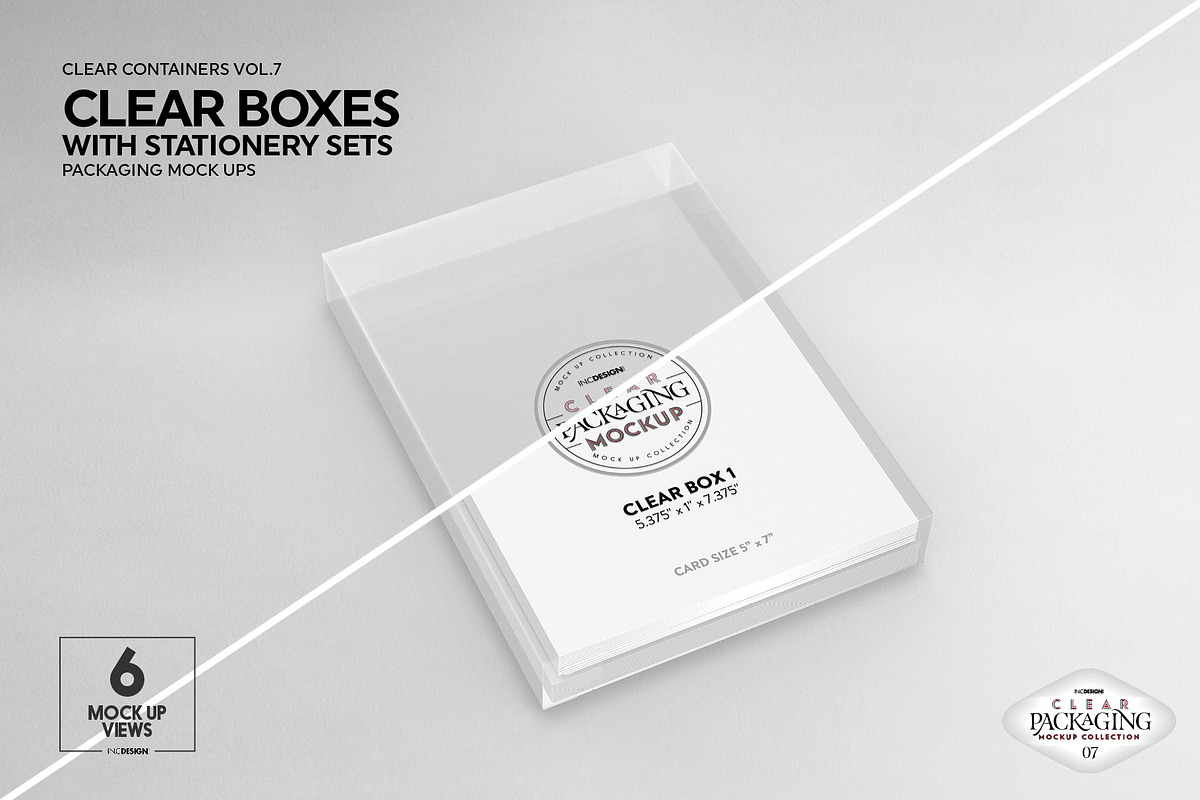 07 Clear Container Packaging Mockups, a Cups & Container Mockup by INCDesign (Photo 12 of 28)