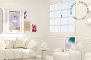 ALL WHITE FRAME MOCKUP BUNDLE, a Mockup by N digital designs (Thumbnail 3 of 11)