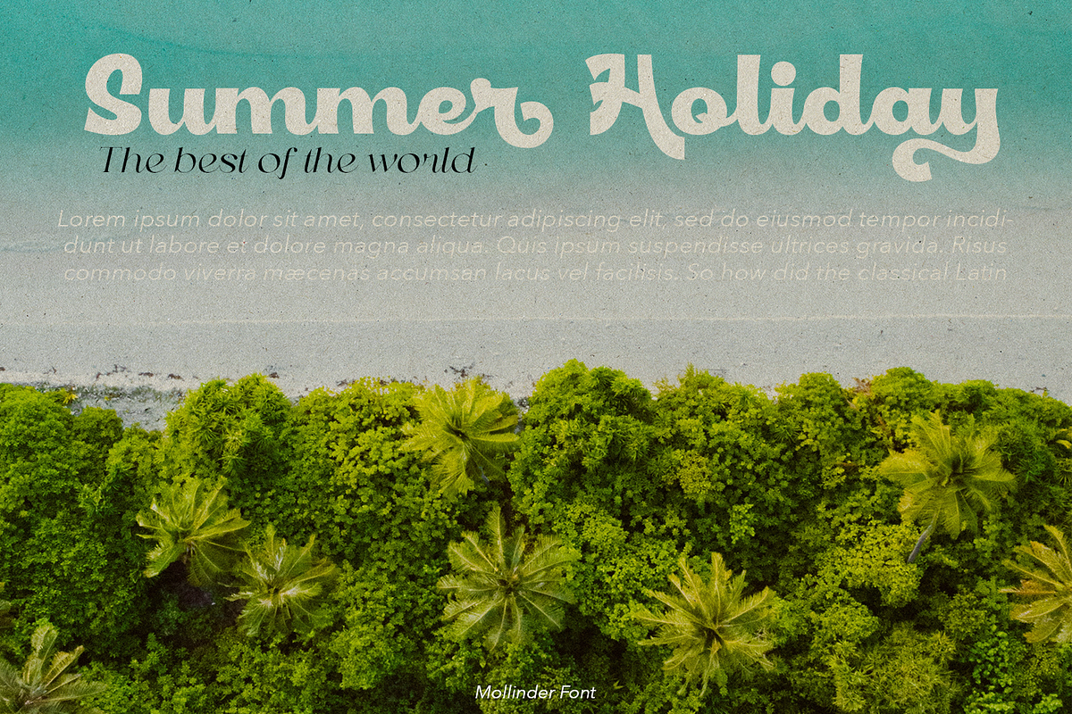 Mollinder Font, a Script Font by TypeClassHeroes (Photo 16 of 16)