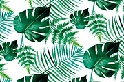 Watercolor Leaves - Business Card, a Business Card Template by PhotoMarket (Thumbnail 2 of 6)