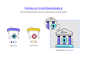 Animated Login Icons, a Duotone Icon by Vectors Market (Thumbnail 3 of 7)