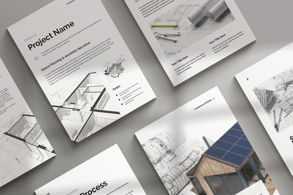 Architecture Brochure, a Brochure Template by RsmBoutique2021 (Photo 4 of 5)