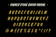 Corner Store Casual Brush Script, a Script Font by Price Foundry (Thumbnail 3 of 24)
