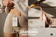 Lingerie Branding Mockups, an Apparel Mockup by Dikarte.Store (Thumbnail 1 of 9)