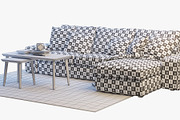 Chaise longue sofa 3d model, a Furniture 3D Model by 3dmitruk (Thumbnail 10 of 11)