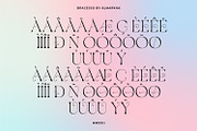 Bracesso - Stylish Display Serif, a Serif Font by Almarkhatype (Thumbnail 9 of 11)