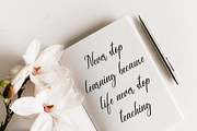 Emiliana a Modern Calligraphy Font, a Script Font by Fatmawati (Thumbnail 8 of 12)