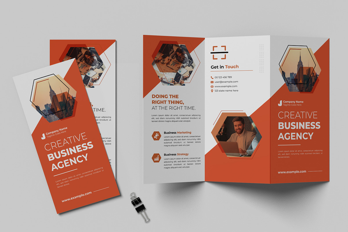 Business Trifold Brochure, a Brochure Template by MightyDesign (Photo 1 of 7)