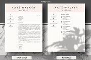 Sales Resume + Cover Letter format, a Resume Template by HIRED Design Studio (Thumbnail 4 of 11)