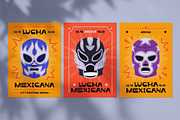 Lucha Libre, Mexican fight posters, a Sport Illustration by Good Studio (Thumbnail 2 of 5)
