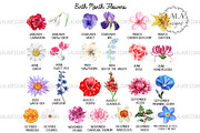 Grandma Birth Month Flower Png, a Graphic by LALADesigns (Thumbnail 2 of 2)
