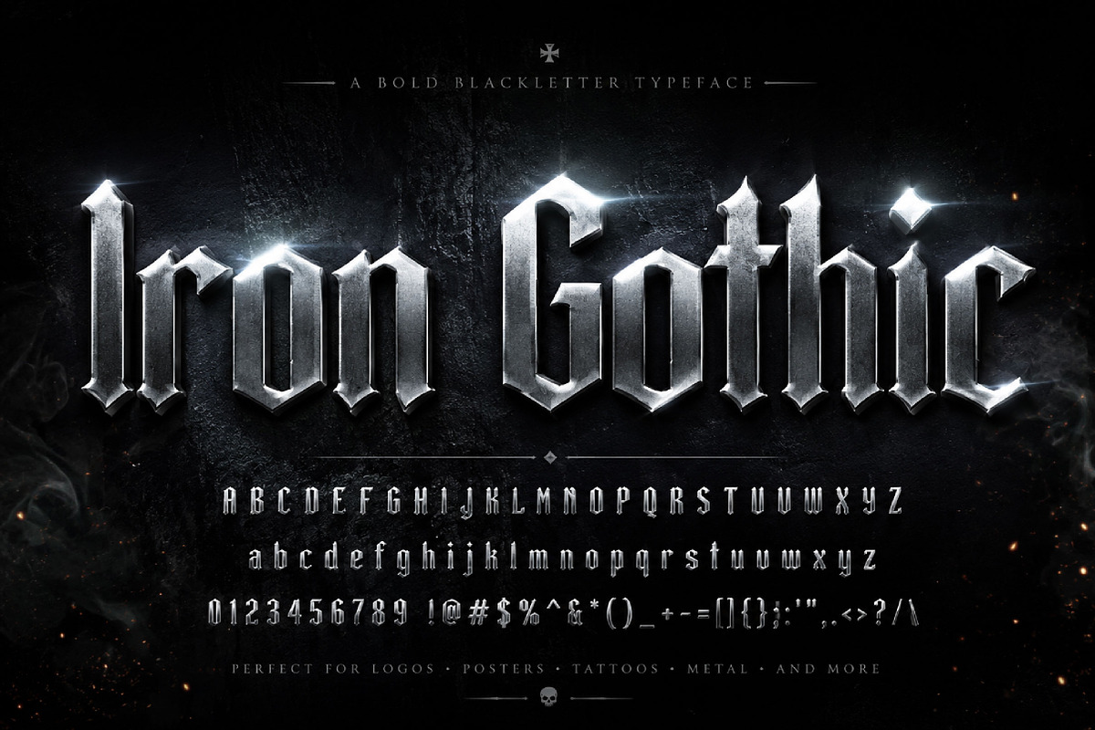 Iron Gothic, a Blackletter Font by Wow Magic (Photo 3 of 5)