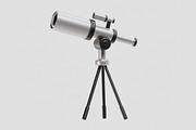 Telescope 3d Model, an Object 3D Model by fahad121 (Thumbnail 3 of 7)