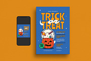 Trick or Treat Event Flyer, a Flyer Template by Guuver (Thumbnail 1 of 4)