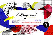 Collage me! Abstract modern bundle, a Pattern Graphic by lisa_kalev (Thumbnail 2 of 26)