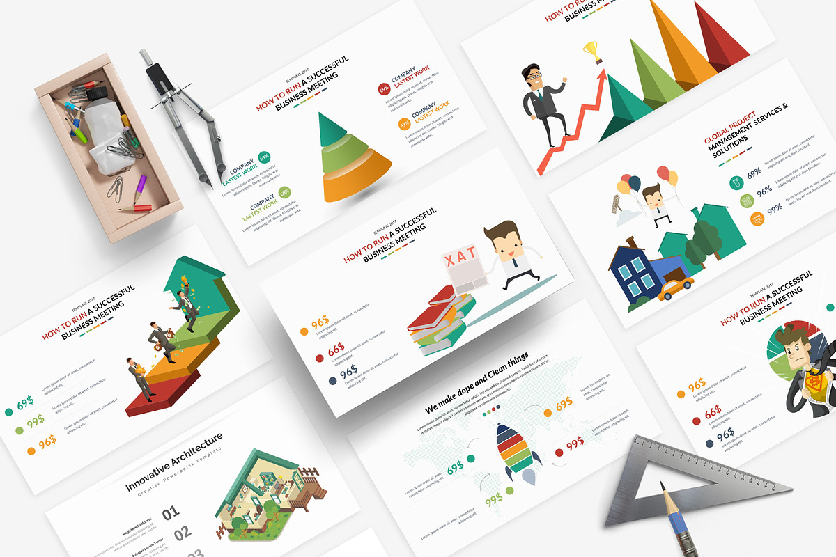 Dizital Infographic Pack Keynote, a Presentation Template by One Percent Studio (Photo 1 of 20)