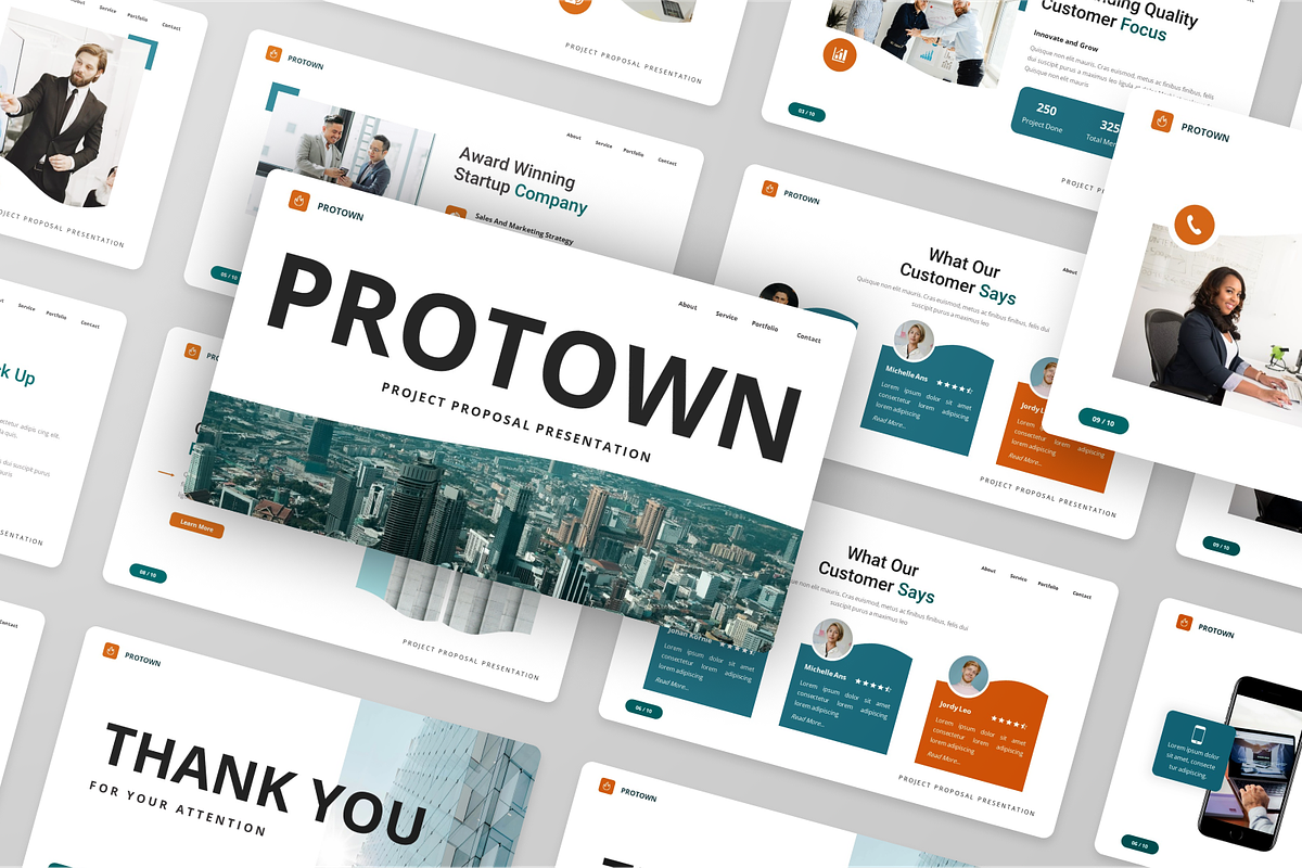 Project Proposal PowerPoint, a Presentation Template by Annora Studio (Photo 5 of 5)