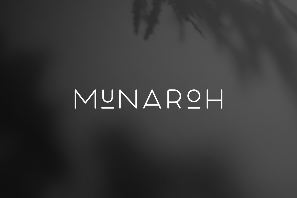 Dubaoroh, a Font by garismantra (Photo 2 of 4)