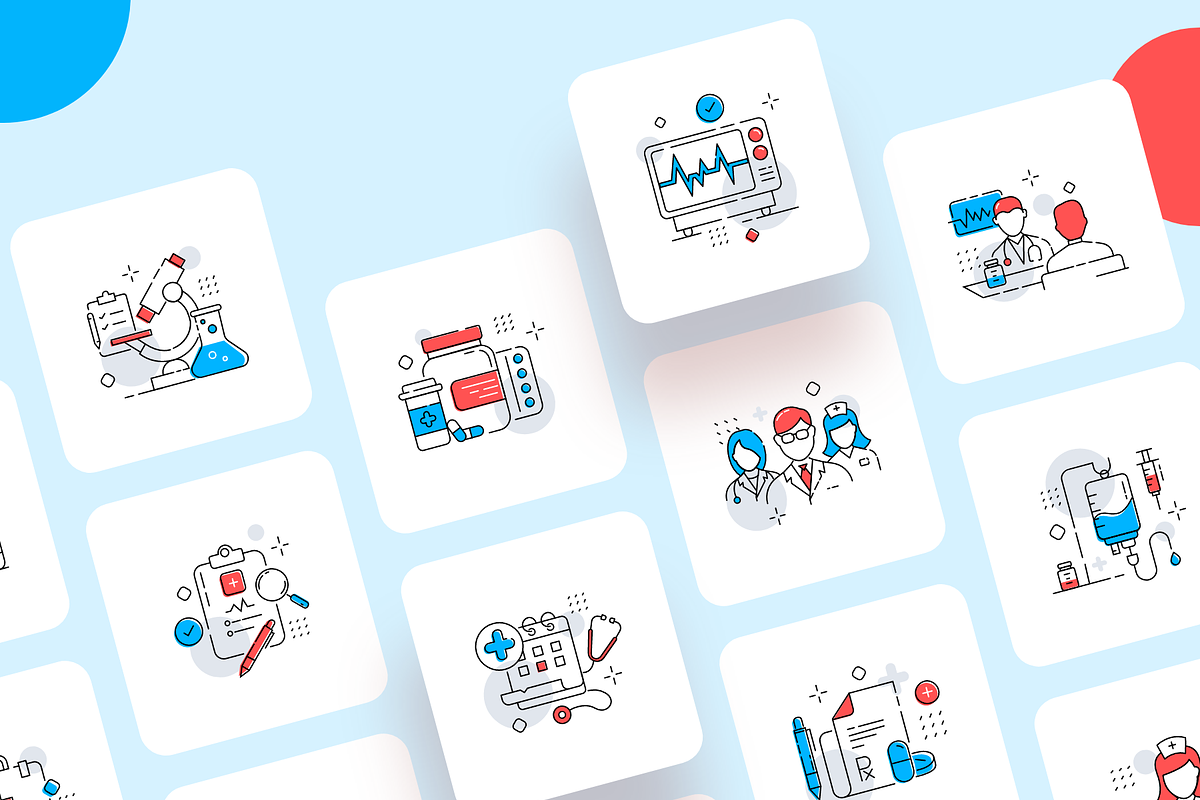 Icons Pack For Covid and Medical, an Outline Icon by Ragul Creates (Photo 2 of 6)