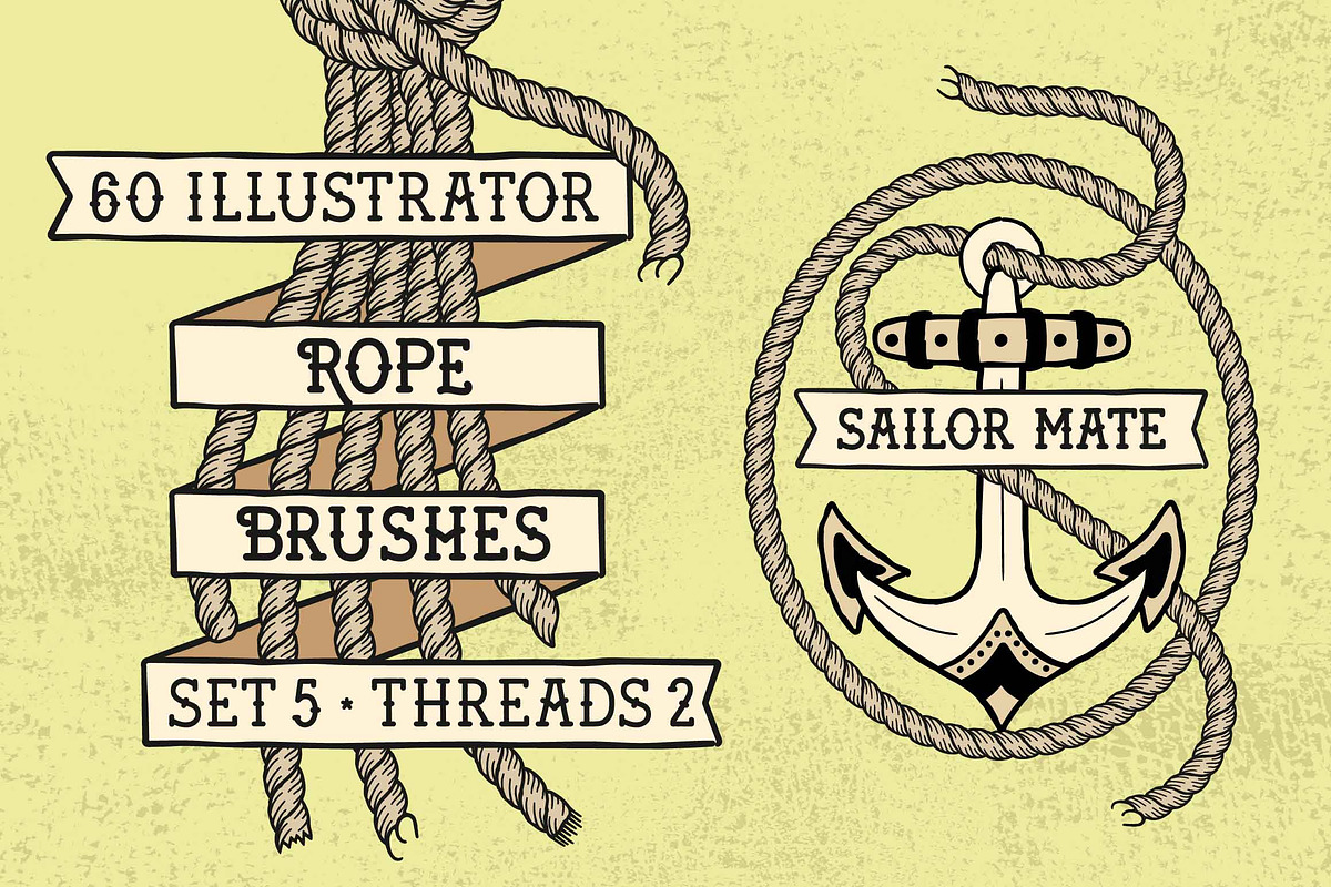Sailor Mate´s Rope Brush Collection, a Brush Add-On by BAD TASTE (Photo 15 of 20)