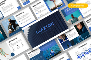 Claxton – Fashion Google Slide, a Presentation Template by kreatifreya