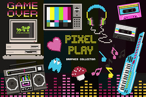Entertainment Pixel Clip Art Collect