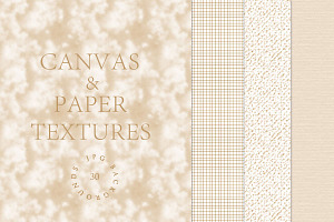 BUNDLE Canvas Paper Textures